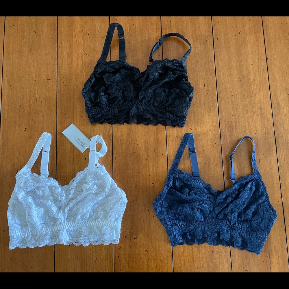 Three Cosabella Curvy Sweetie Bras